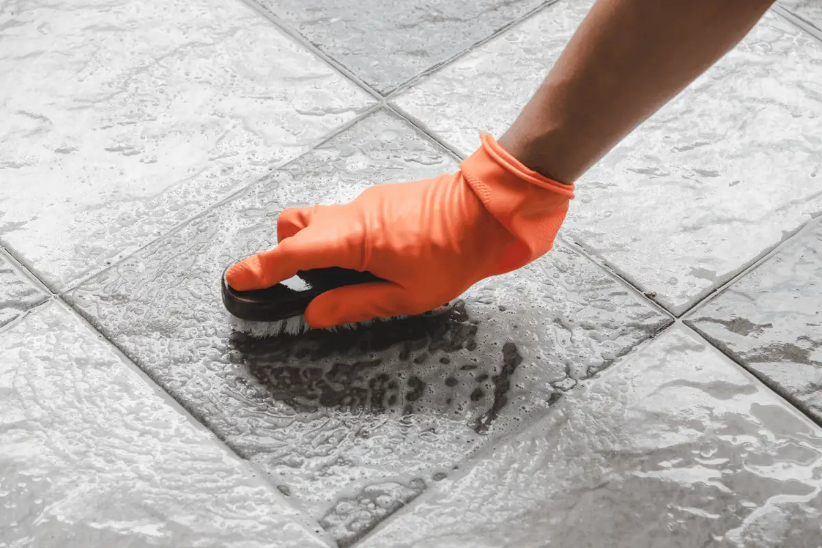 Modern Cleaning Tile Floors With Vinegar And Baking Soda 